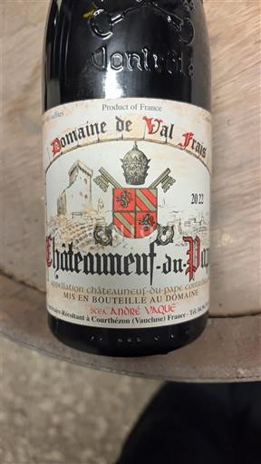 Rhônevallei Châteauneuf-du-Pape Domaine Val Frais 2022
