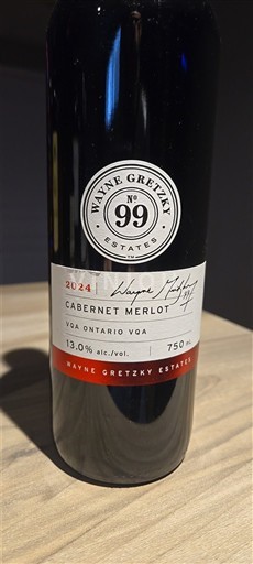 Ontario Unspecified Wayne Gretzky Estates Cabernet Merlot 2024