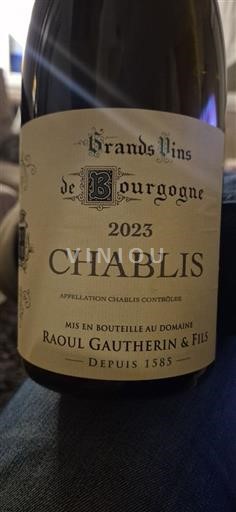 Burgundsko Chablis Raoul Gautherin & Fils 2023