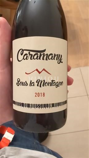 Roussillon Côtes du Roussillon Villages Caramany Sous la Montagne 2018