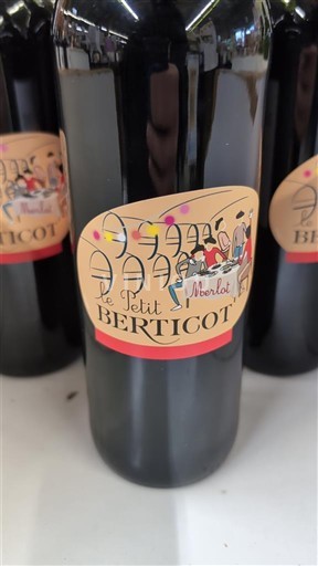 Aquitania e Charente Atlantico Berticot Le Petit Berticot Merlot Senza annata