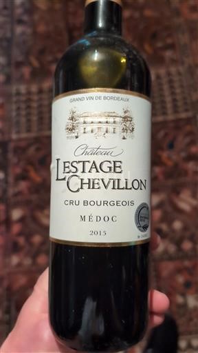 Burdeos Médoc Cru Bourgeois Château Lestage Chevillon 2015