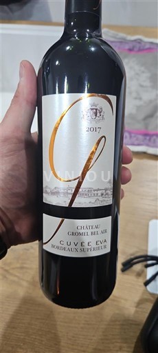 Bordéus Bordeaux Superior Château Gromel Bel Air Eva 2017