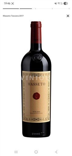 Toscana No especificado Masseto 2017