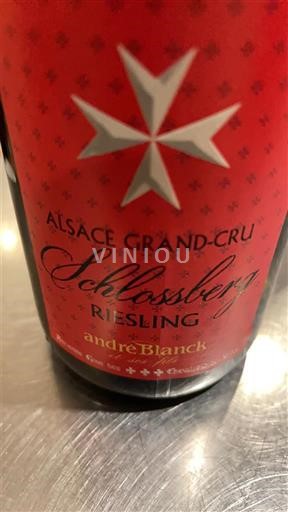 Alsace Riesling Grand Cru André Blanck Schlossberg 2021