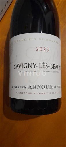 Vine Rouge sec Domaine Arnoux Père et Fils 2023 Frankrig Bourgogne Savigny-lès-Beaune AOC