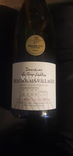Beaujolais Beaujolais Villages Domaine Gry-Sablon Emeringes 2021