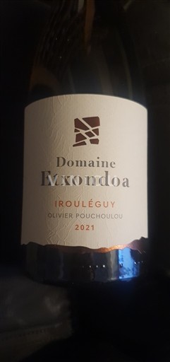 Sudoeste Irouléguy Domaine Etxondoa 2021