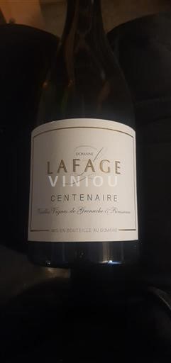 Wines Blanc sec Centenaire Lafage 2022 France Languedoc and Roussillon Côtes Catalanes IGP