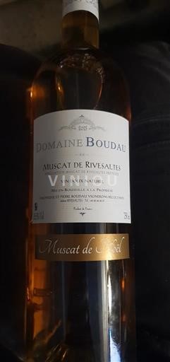 Roussillon Muscat de Rivesaltes Domaine Boudau Muscat de Noël 2015
