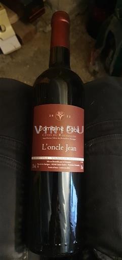 Roussillon Côtes-du-Roussillon Domaine Bobé L'oncle Jean 2022