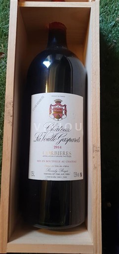 Languedoc Corbières Château La Voulte Gasparets Reservée 2014
