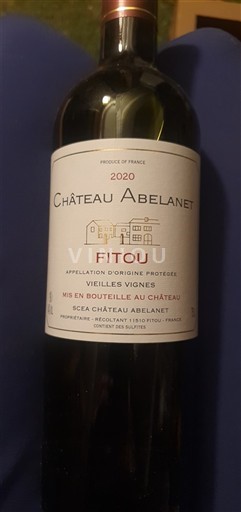 Languedoc Fitou Château Abelanet Vieilles Vignes 2020