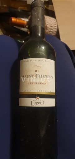 Languedoc Saint-Chinian Domaine Lorgeril Les Pierres 2014