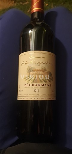 Vine Rouge sec Cuvée spéciale Domaine La Curguetière 2019 Frankrig Sydvestfrankrig Pécharmant AOC