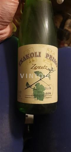 Xứ Basque Không được chỉ định Zarautz Txakoli Primo 2015