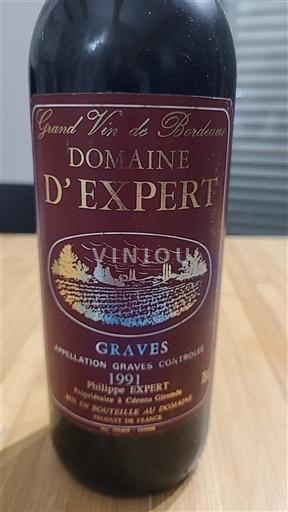 Bordeaux Graves Domaine Expert 1991