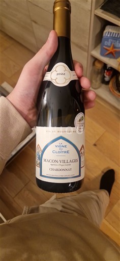 Bourgondië Mâcon en mâcon-dorpen Vigne du Cloître 2022