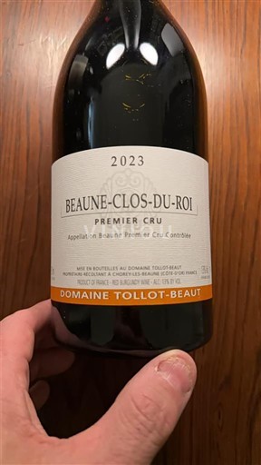 Burgundsko Beaune Premier Cru Domaine Tollot-Beaut Beaune Clos-du-Roi 2023