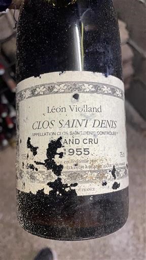 Burgundi Clos-saint-denis Grand Cru Léon Violland 1955