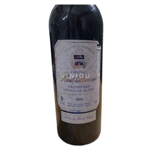 Vinhos Rouge sec Château Haut Bourcier 2000 França Bordéus Côtes-de-Blaye AOC