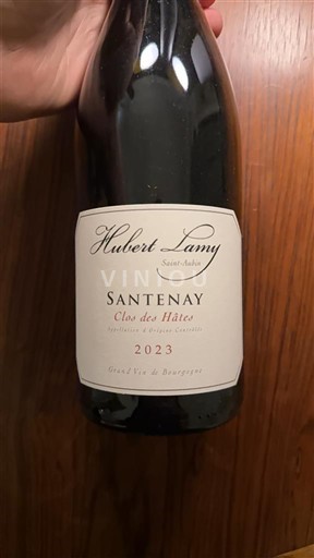 Burgundy Santenay Hubert Lamy Clos des Hâtes 2023