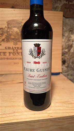 Bordeaux Saint-Émilion Faure Guinot 2020