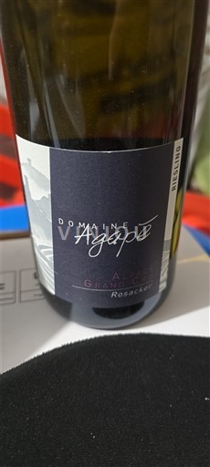 Alzacija Alsace Grand Cru Grand Cru Domaine Agapé Riesling Grand Cru Rosacker 2021