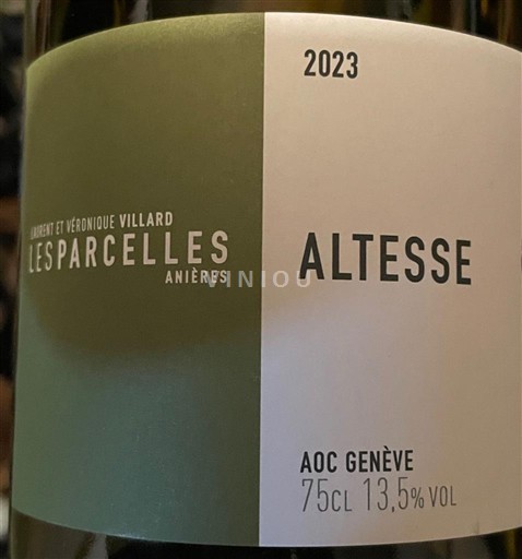 Genève Genève AOC Les Parcelles Altesse 2023