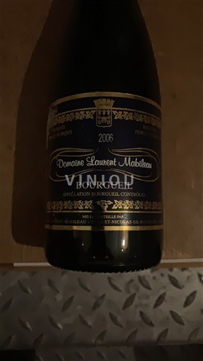 Valle della Loira Bourgueil Domaine Laurent Mabileau 2006