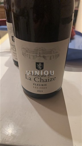 Beaujolais Fleurie Château La Chaize Les Fées 2021
