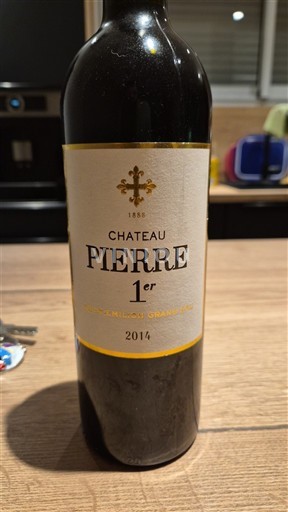 Bordeaux Saint-Émilion Grand Cru Grand Cru Château Pierre 1er 2014