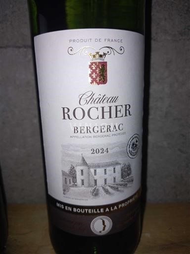 Rượu vang Blanc sec Château Rocher 2024 Pháp Tây Nam Bergerac AOC