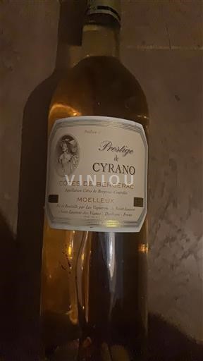 Sud-Ouest Côtes-de-bergerac Les Vignerons de Saint-Laurent-des-Vignes Prestige de Cyrano Non Millésimé