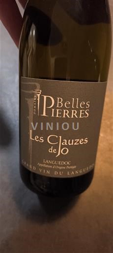 Languedoc Domaine Belles Pierres Les Clauzes de Jo Icke årgångsbetecknad