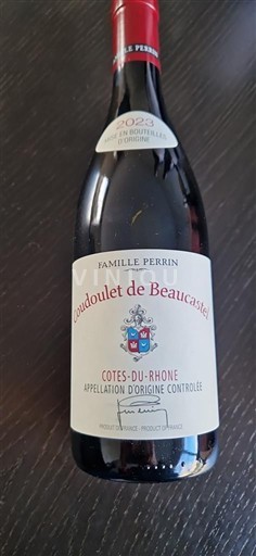 Rhône Valley Côtes-du-Rhône Famille Perrin Coudoulet de Beaucastel 2023
