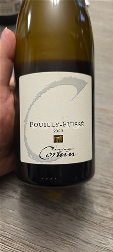 Burgundi Pouilly-fuissé Domaine Dominique Cornin 2023