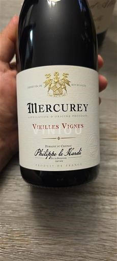 Burgundsko Mercurey Domaine Château Philippe le Hardi Vieilles Vignes 2022