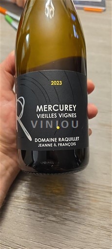 Burgundsko Mercurey Domaine Raquillet Jeanne & François Vieilles Vignes 2023