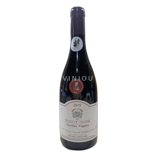 Östra regionerna Franche-Comté Vignoble Guillaume Pinot noir vieilles vignes 2019