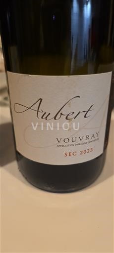 Dolina Loare Vouvray Aubert 2023