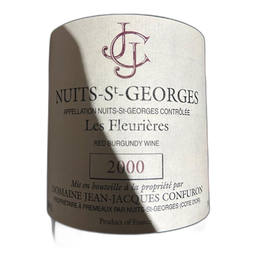 Burgundija Nuits-Saint-Georges Premier Cru Domaine Jean-Jacques Confuron Les Fleurières 2000