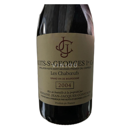 Burgundija Nuits-Saint-Georges Premier Cru Domaine Jean-Jacques Confuron Les Chaboeufs 2004