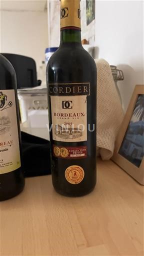 Burdeos Bordeaux Cordier Collection Privée 2005