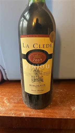 Bordeaux La Clede Prestige 2004