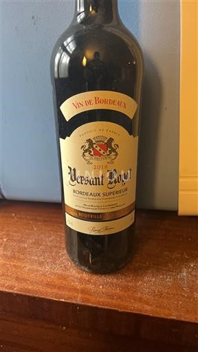 Bordeaux Bordeaux supérieur Versant Royal 2018