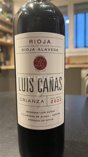 La Rioja Rioja Luis Cañas Crianza 2022