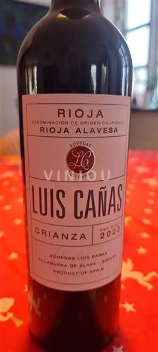 La Rioja Rioja Luis Cañas Crianza 2022