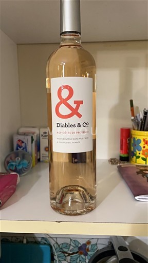 Provansa Côtes-de-Provence Diables & Co Neleten.