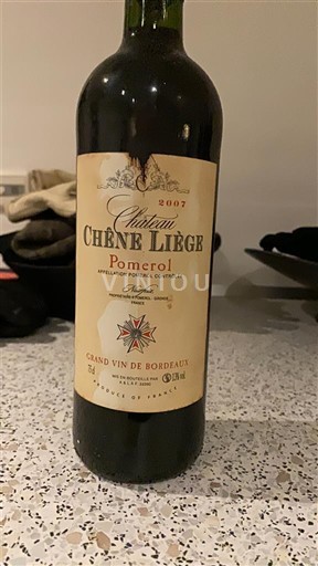 Bordeaux Pomerol Château Chêne Liege 2007